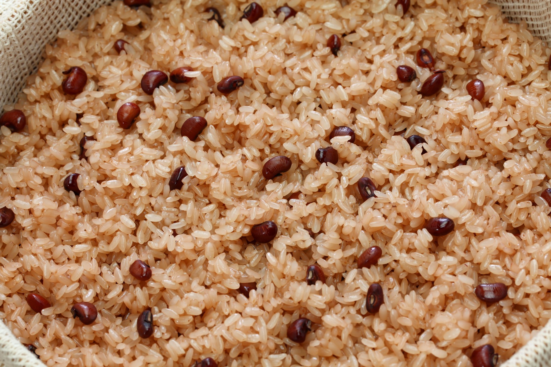 Sekihan, Japanese steamed sticky rice with red beans